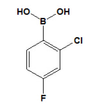 2-хлор-4-фторфенилбороновой кислоты № 313545-72-1